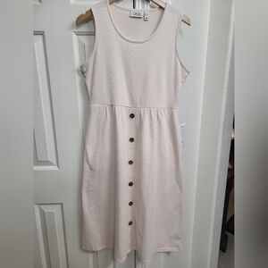 Denim & Co. Knit Seersucker Dress